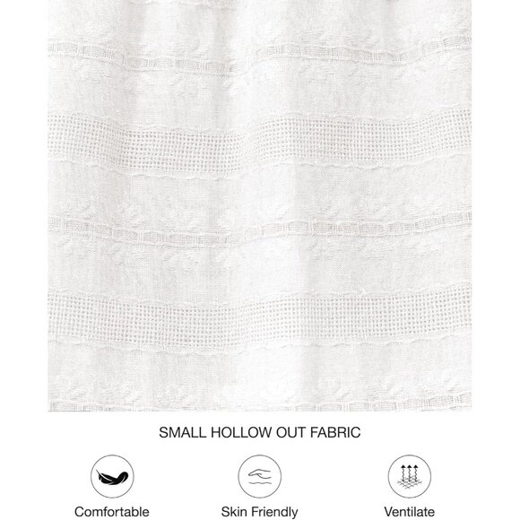 Women White Long Sleeve V Neck Elastic Waist Lightweight Maxi Dress Pockets - Picture 5 of 8